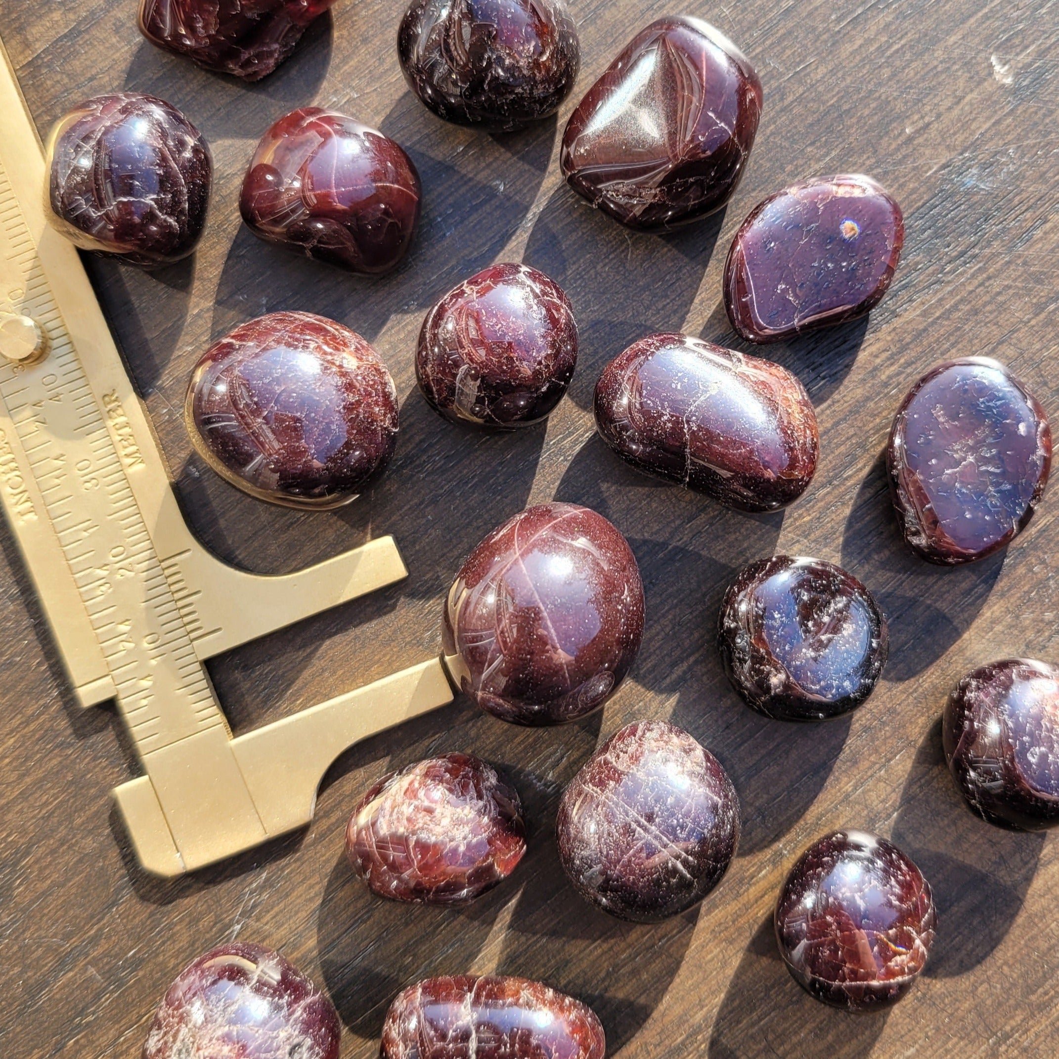 Almandine Garnet Tumblestones