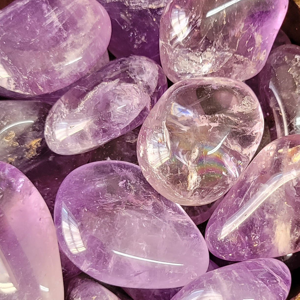 AA Amethyst Tumblestones