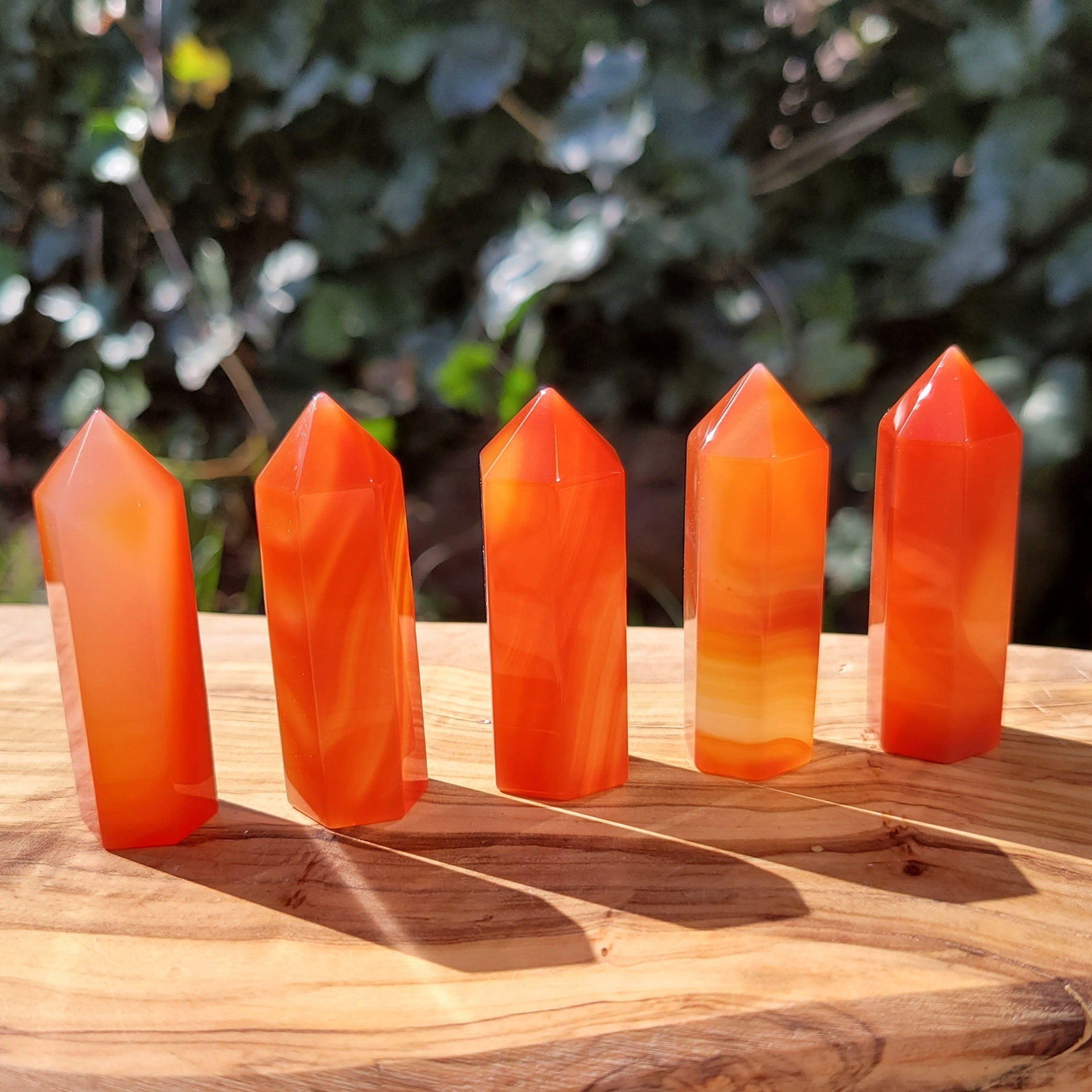 Carnelian Tower 10cm