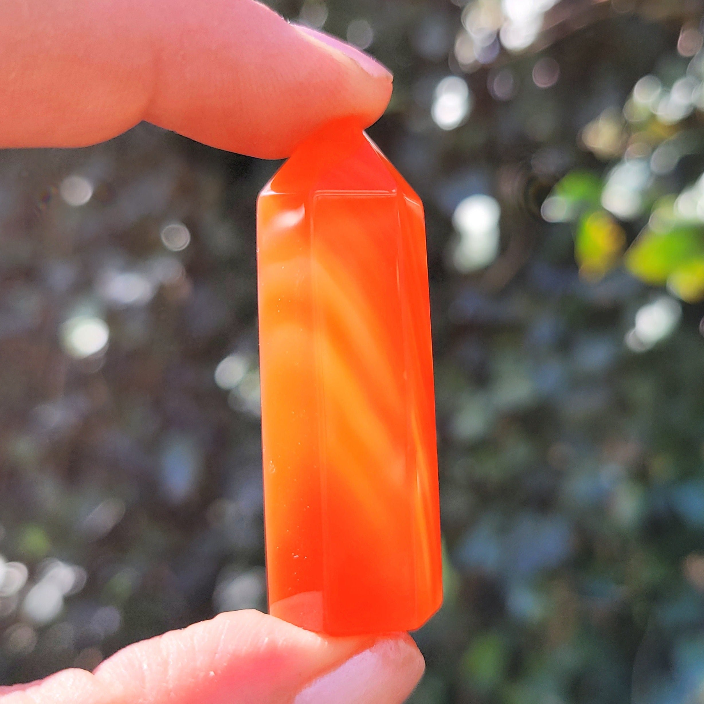 Carnelian Tower 10cm
