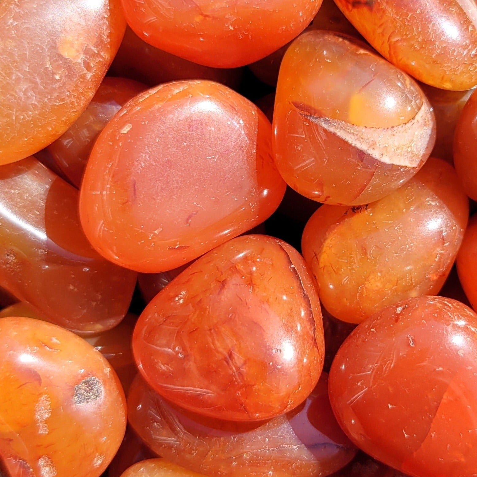 Carnelian Tumblestones
