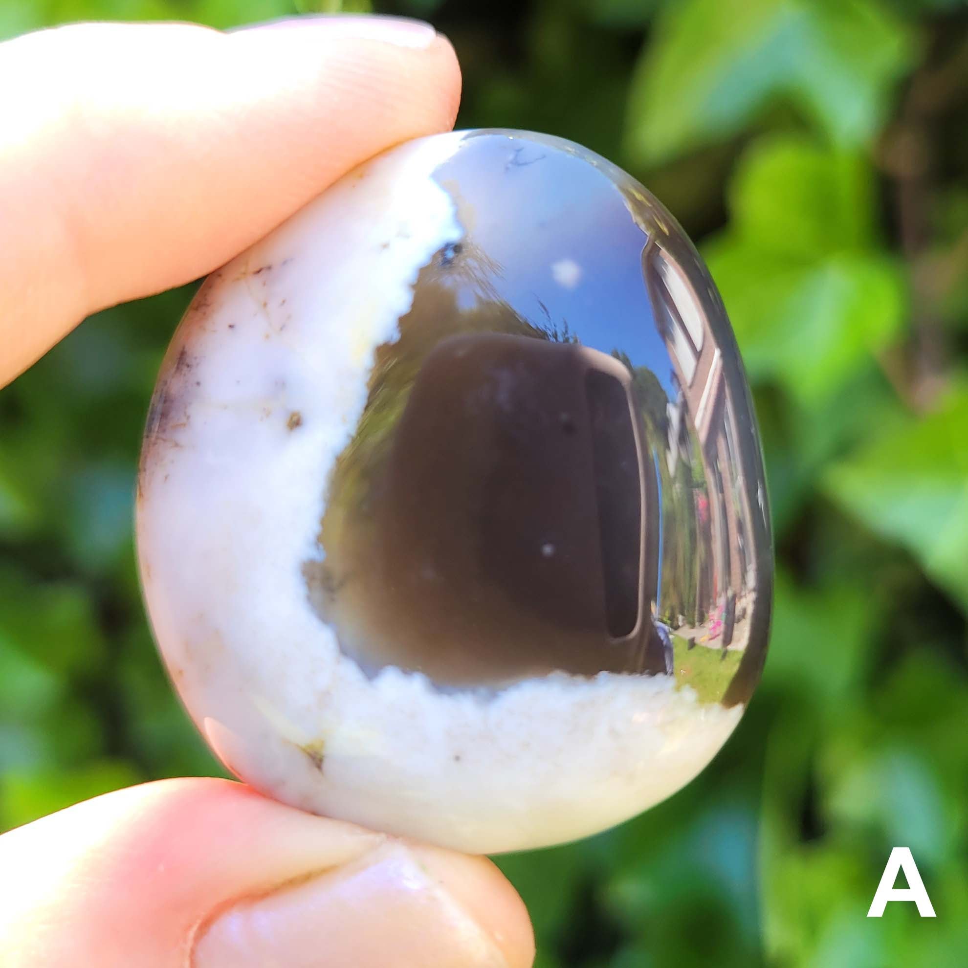 Dendritic Opal Pocket Stone A