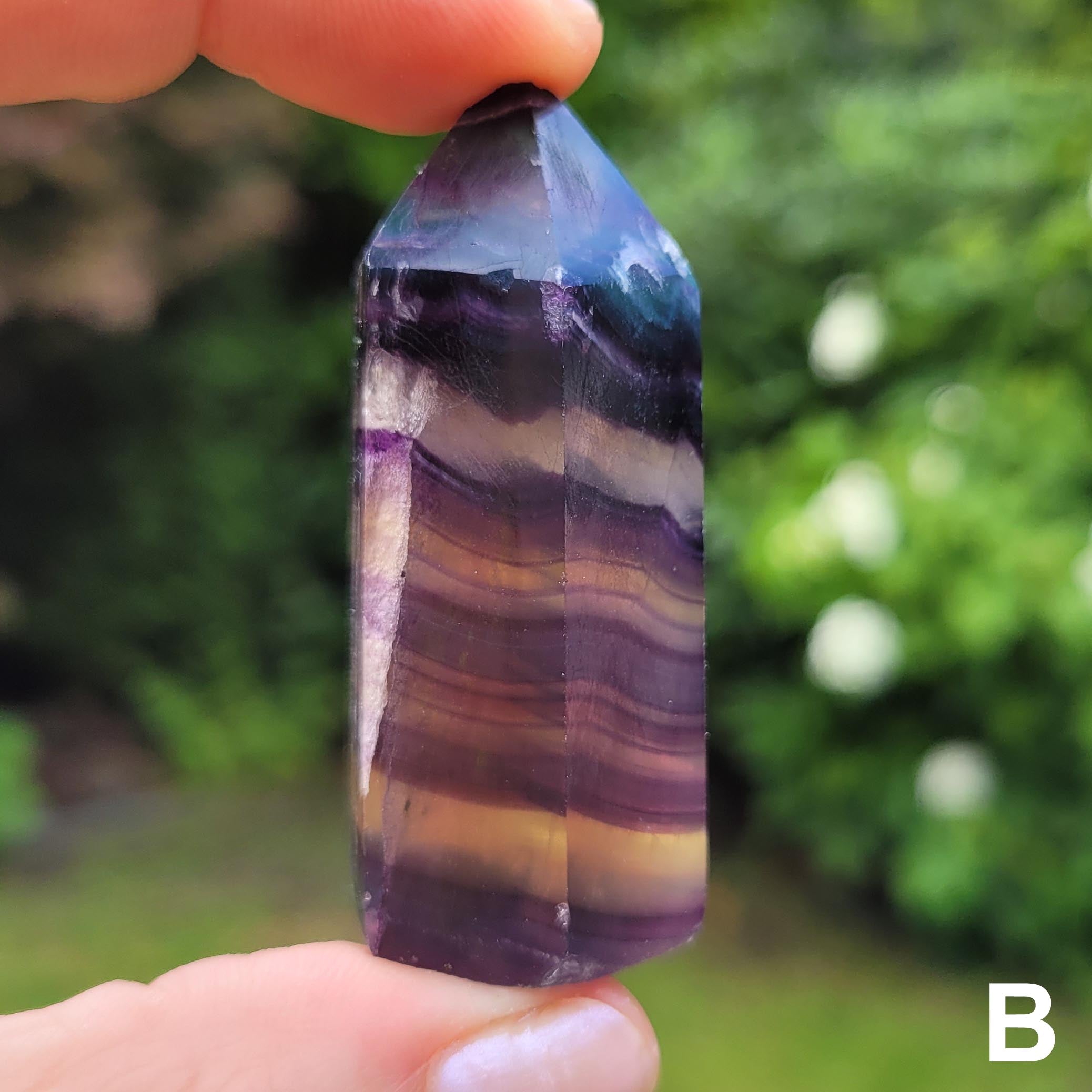 Rainbow Fluorite Tower B