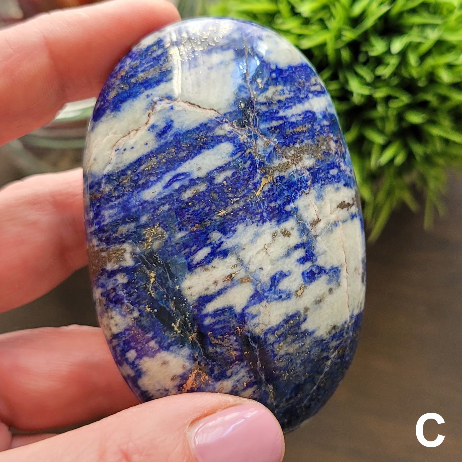 Lapis Lazuli Palmstone C