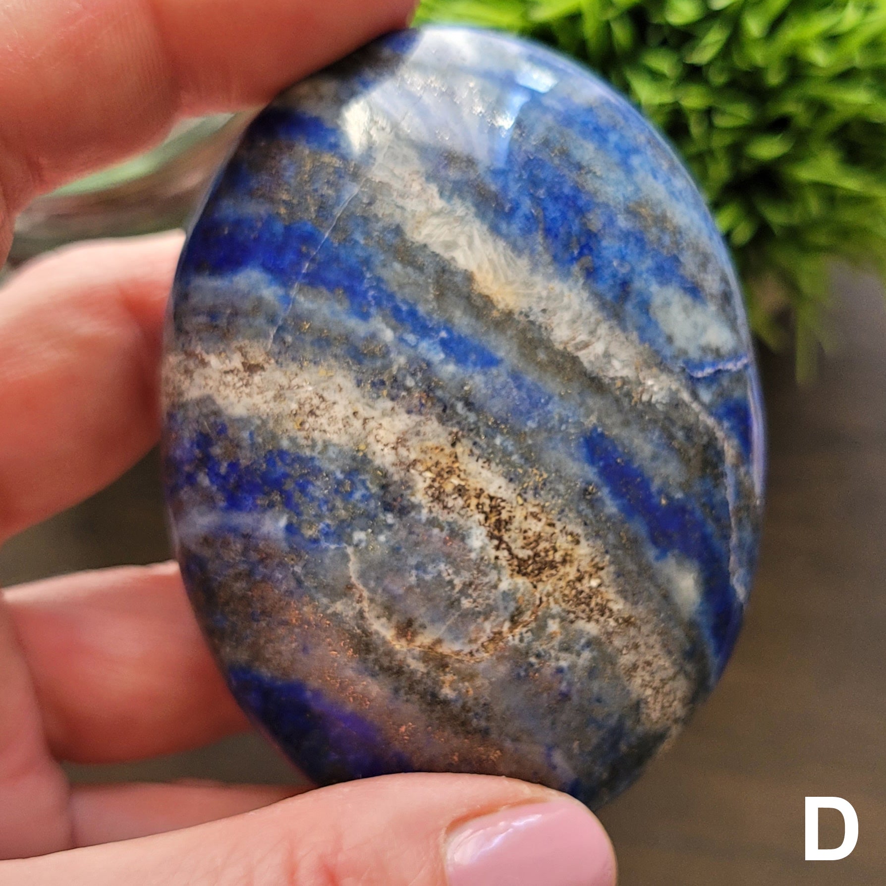 Lapis Lazuli Palmstone D