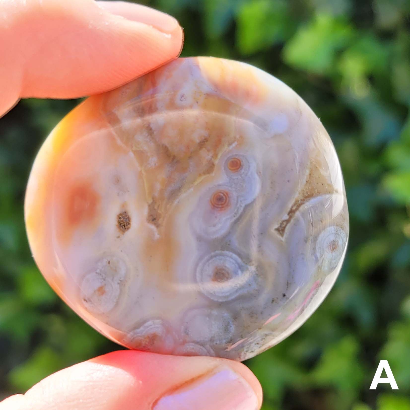 Ocean Jasper Pocket Stone A