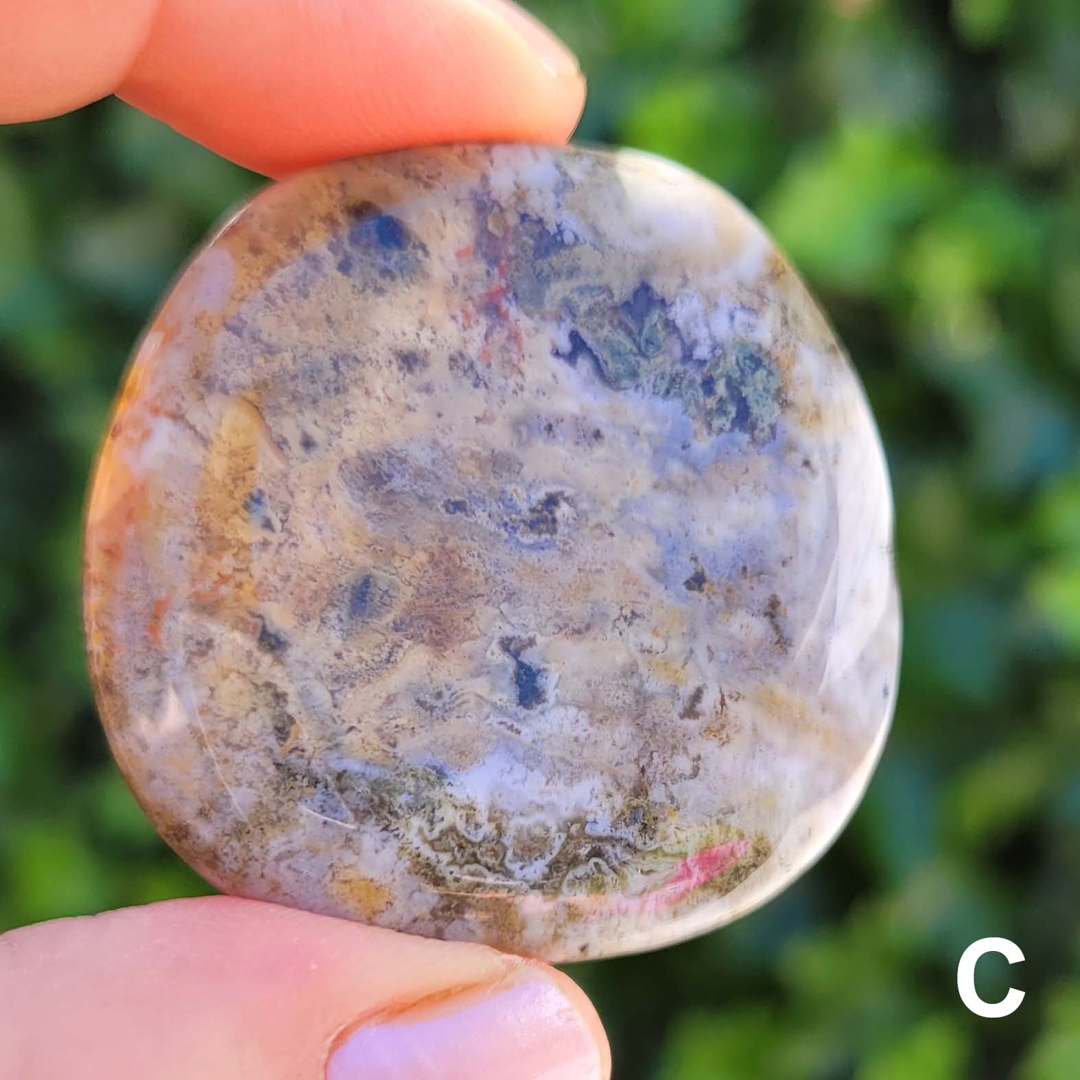 Ocean Jasper Pocket Stone C