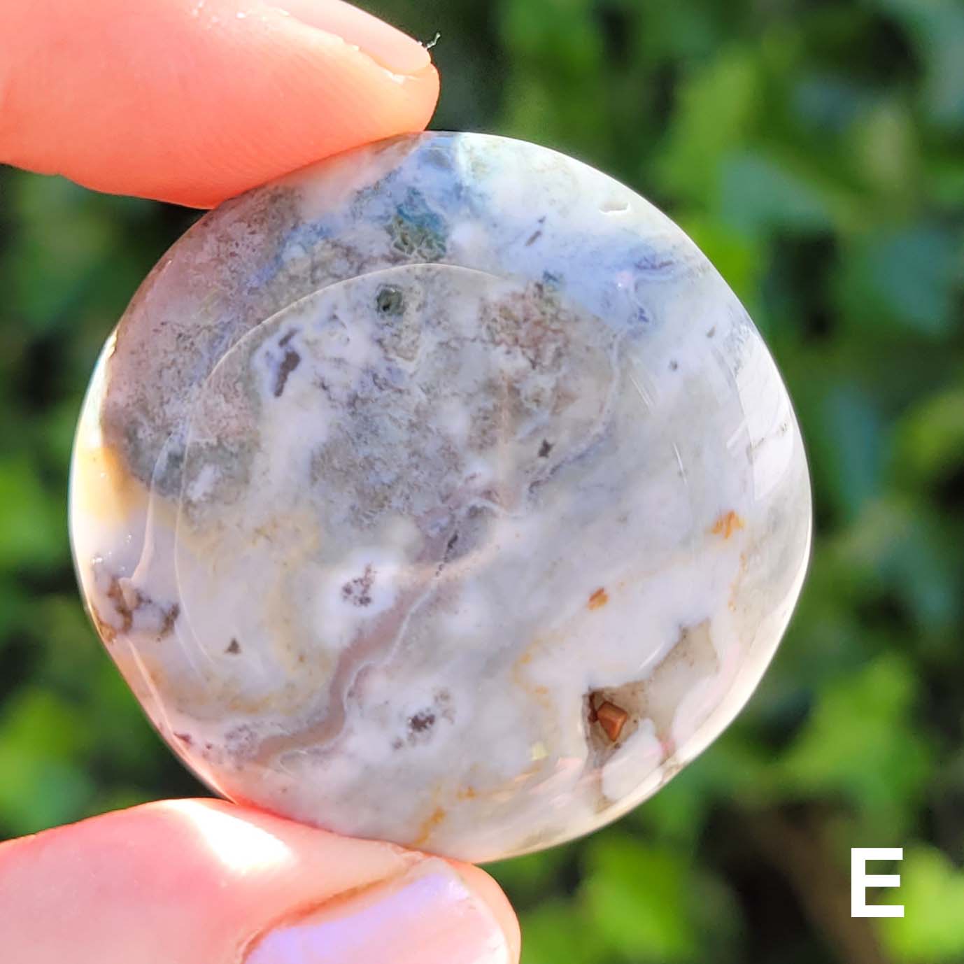 Ocean Jasper Pocket Stone E