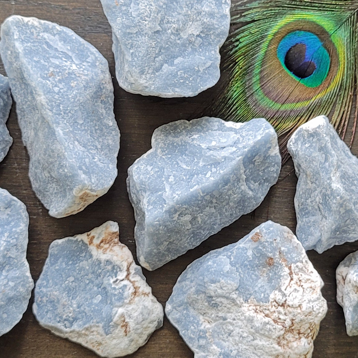 Raw Angelite Crystal