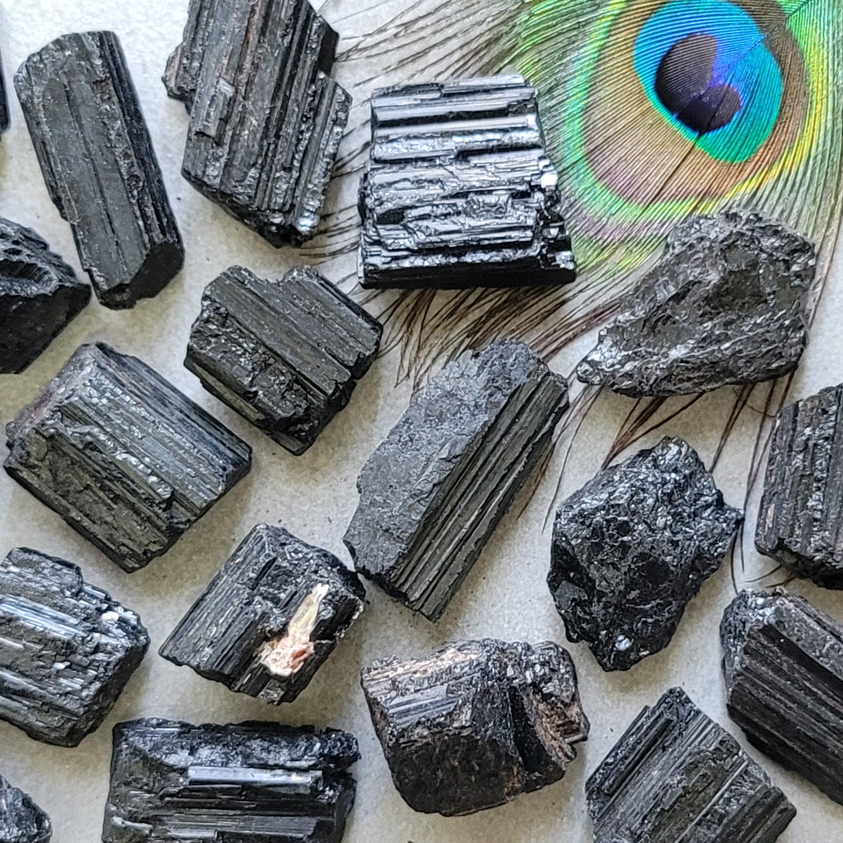 Raw Black Tourmaline