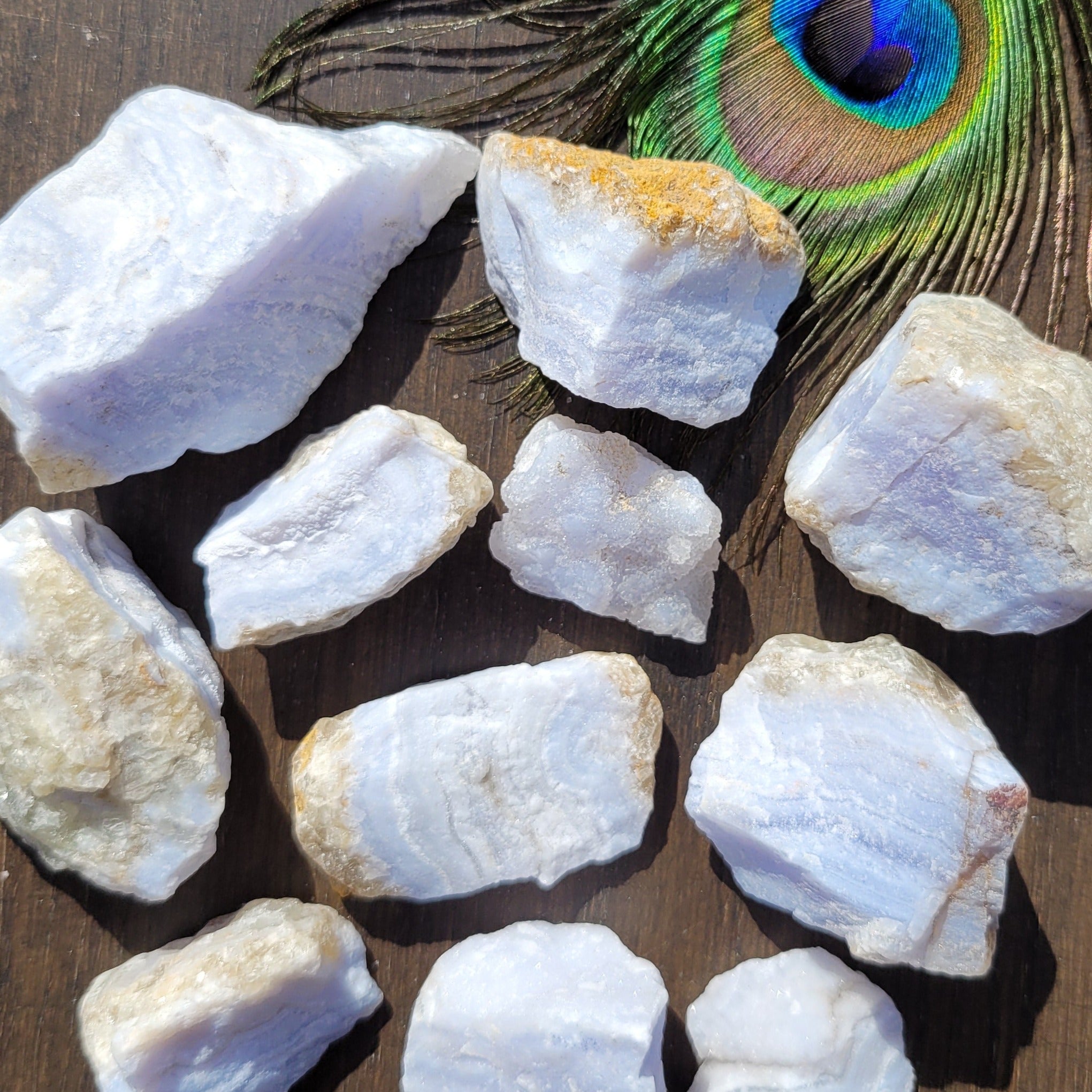 Raw Blue Lace Agate