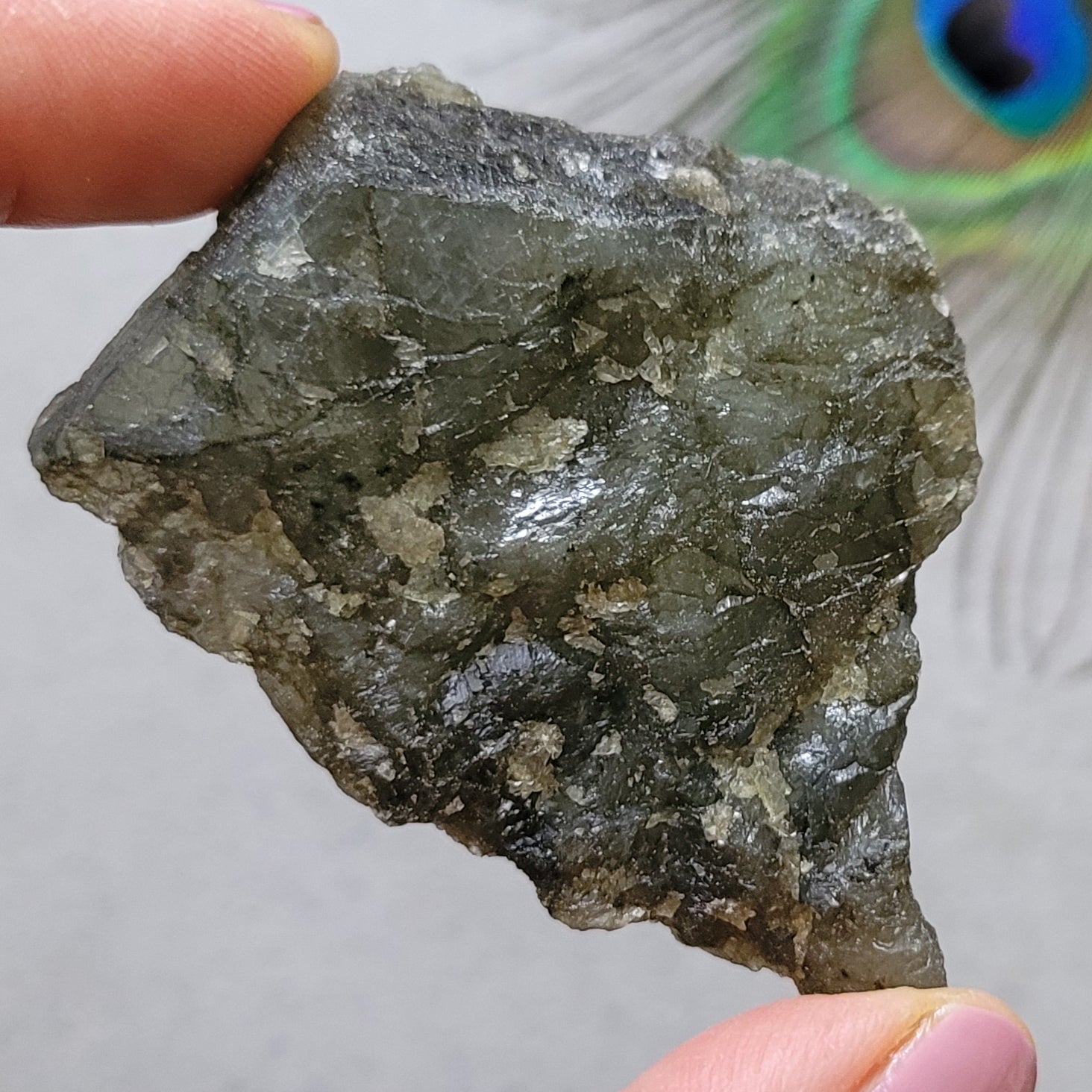 Raw Labradorite
