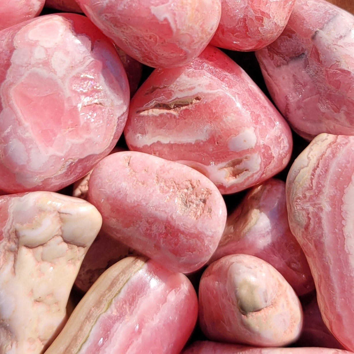 Argentinian Rhodochrosite Tumblestones