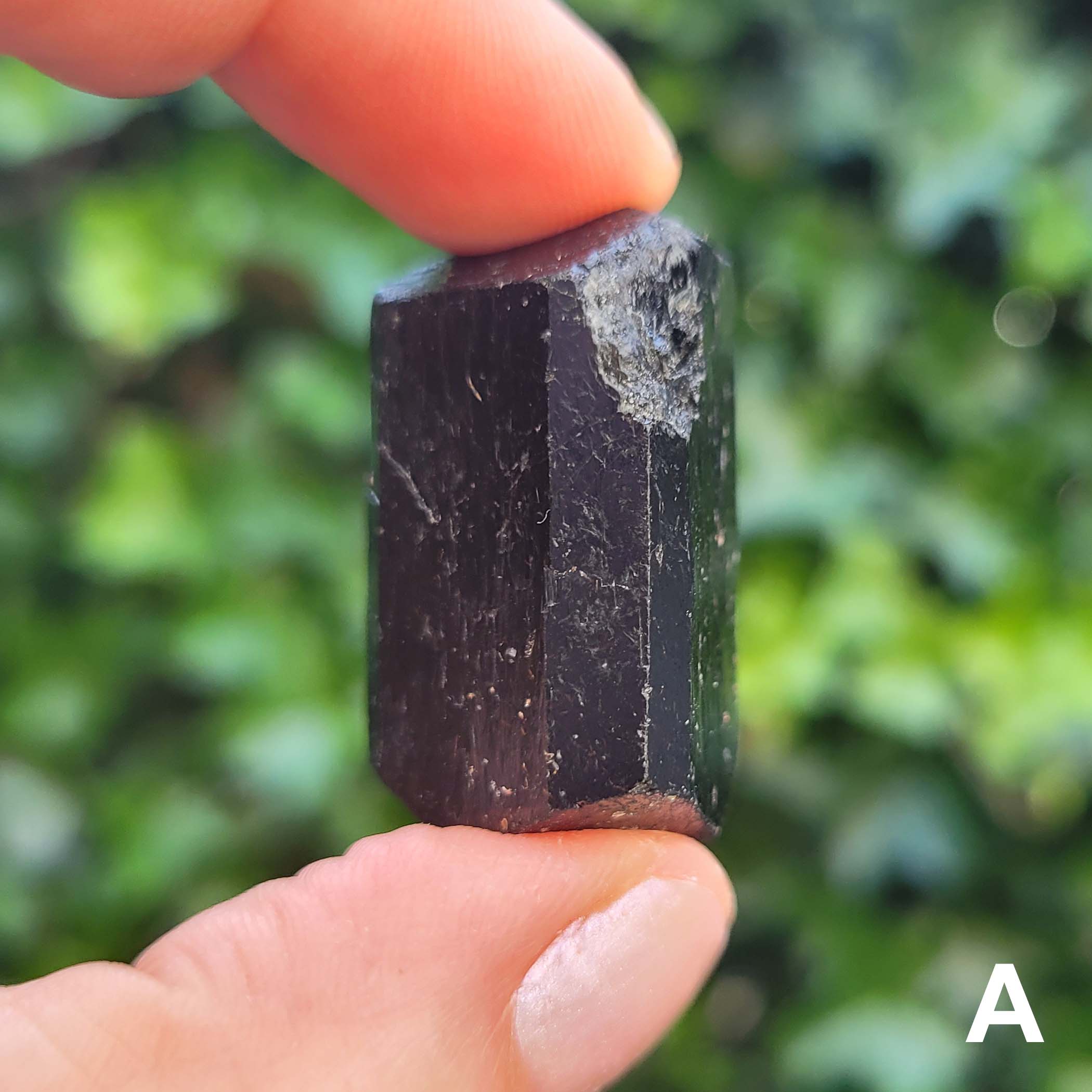 Raw Natural Tourmaline Point A