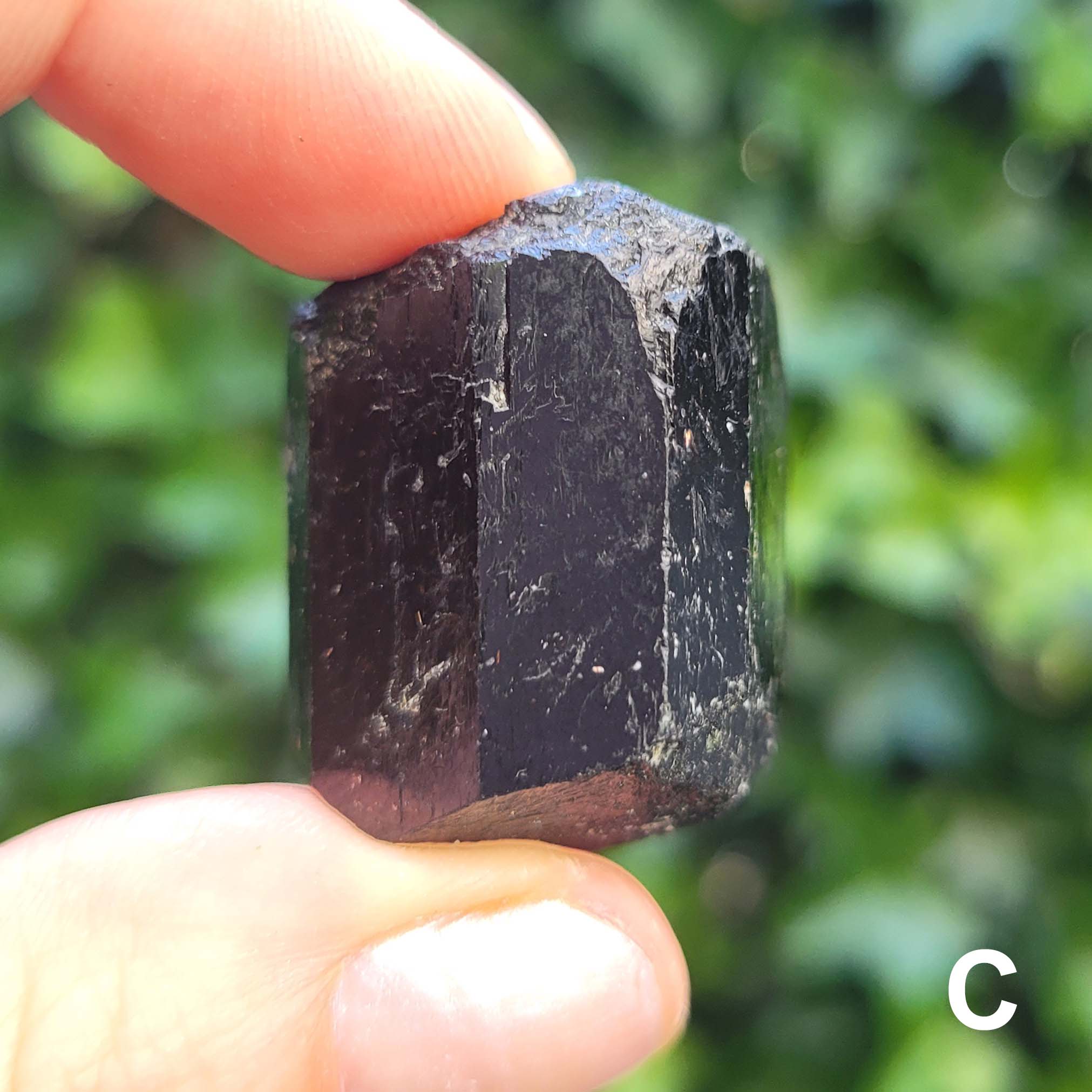 Raw Natural Tourmaline Point C