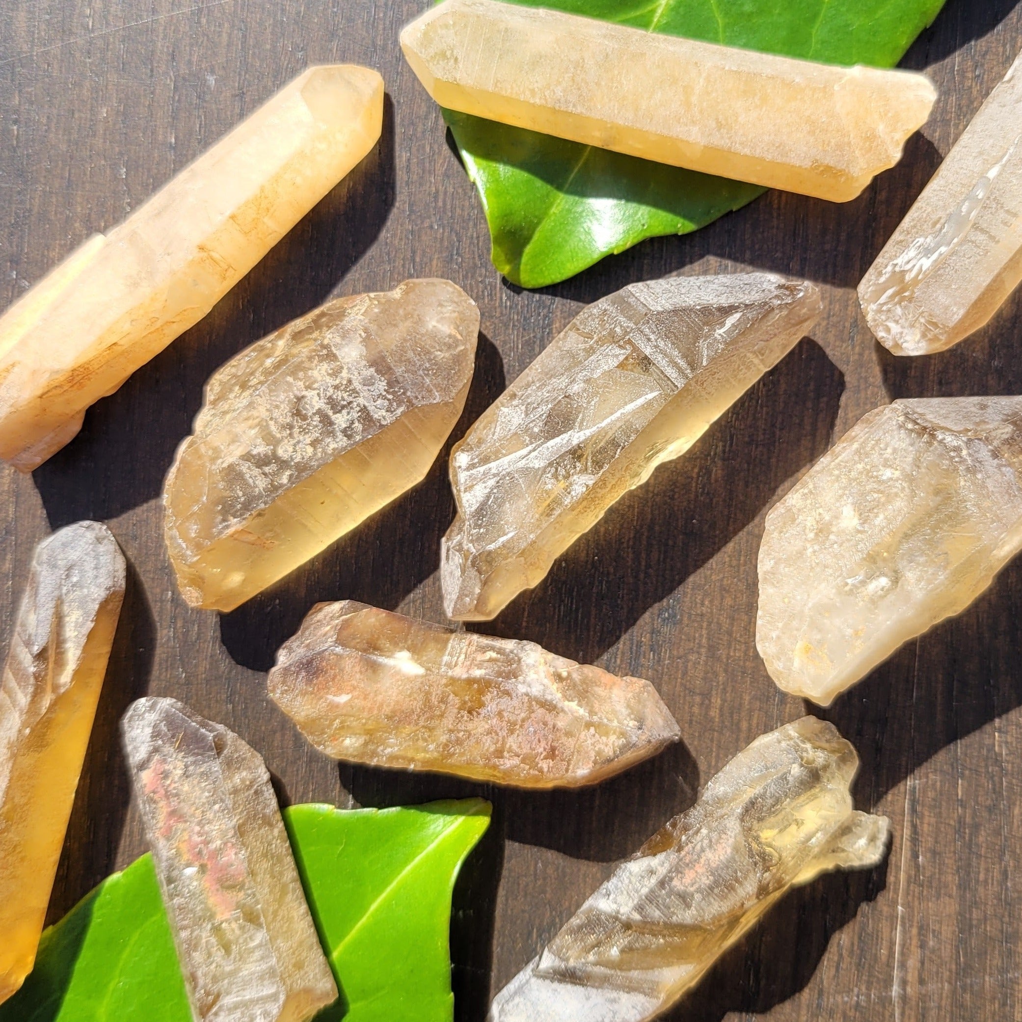 Raw Natural Citrine Points