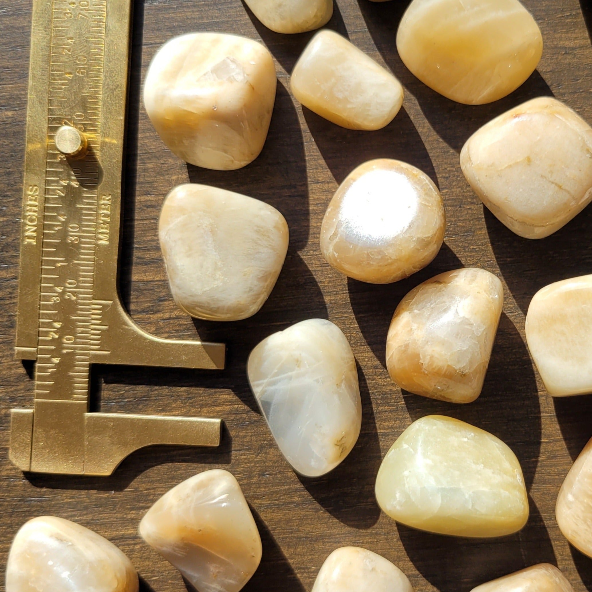 Moonstone tumblestones