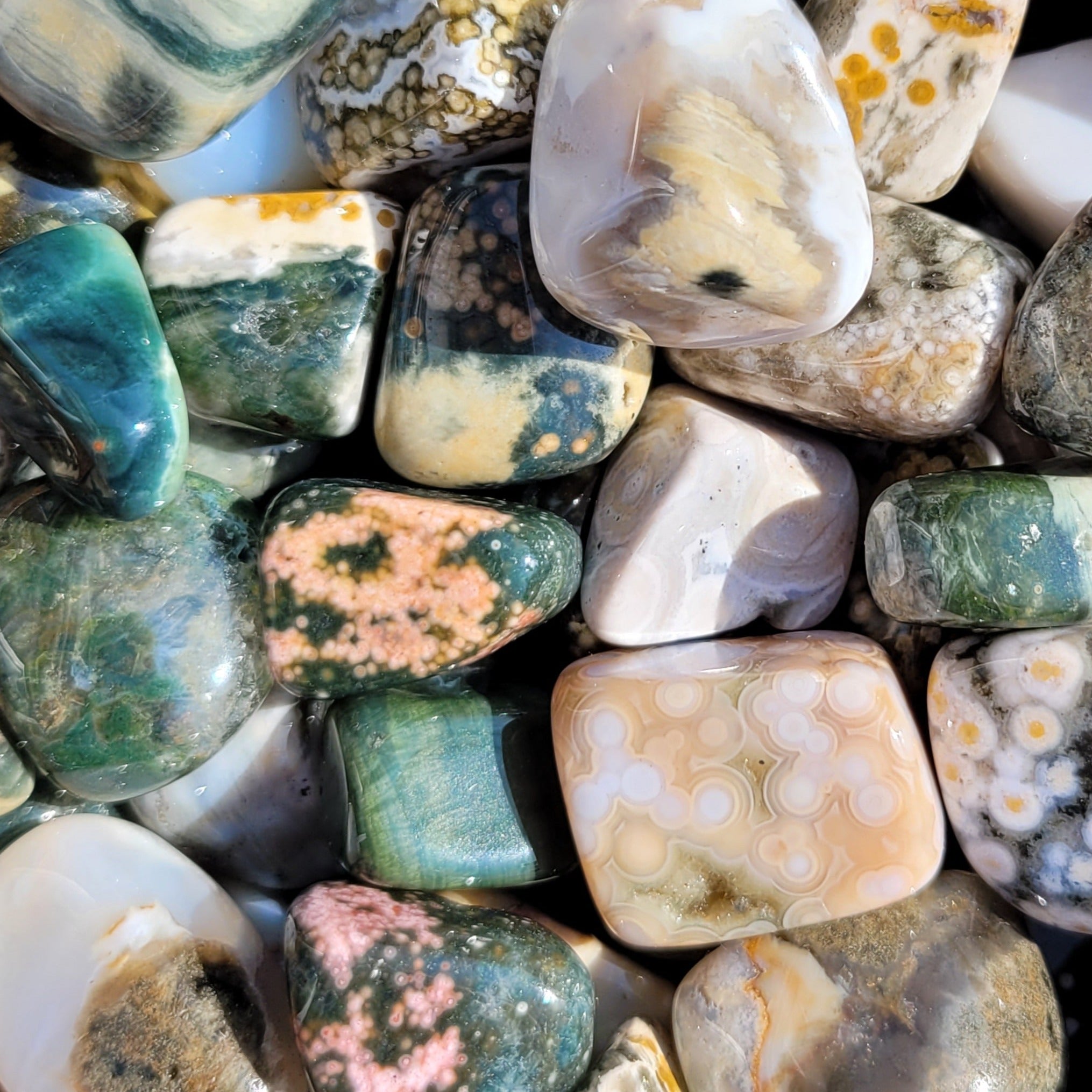 Ocean Jasper Tumblestones Small