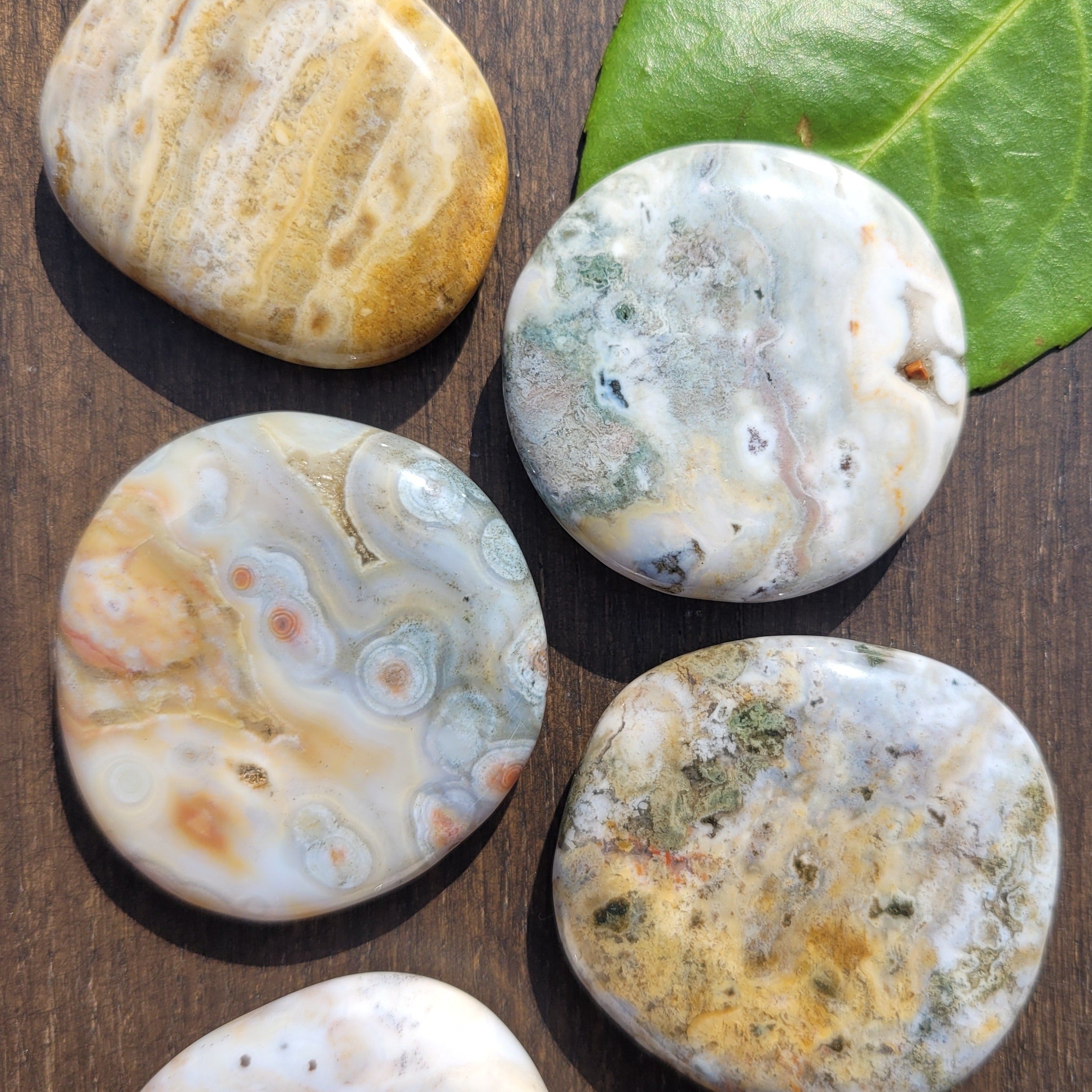 Ocean Jasper Pocket Stones