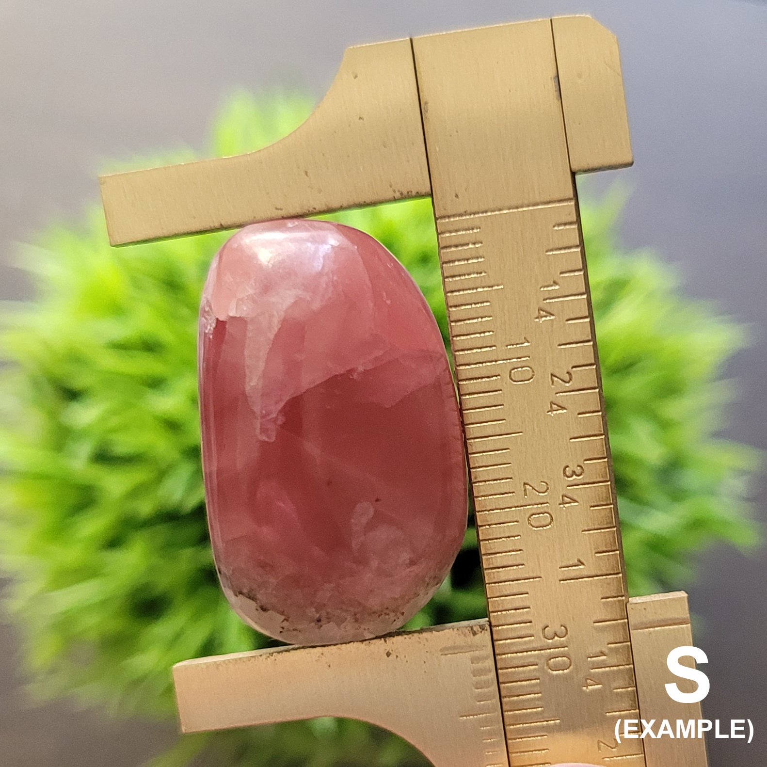 Gemmy Rhodochrosite Tumblestone Bolivia Small