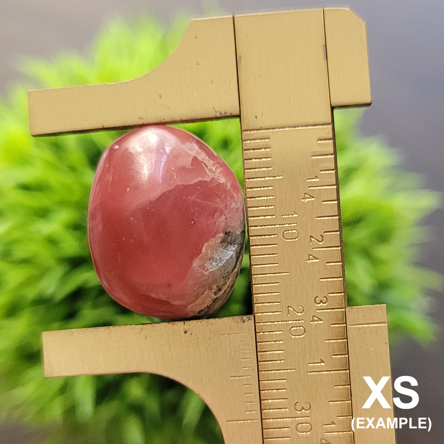 Gemmy Rhodochrosite Tumblestone Bolivia Extra Small